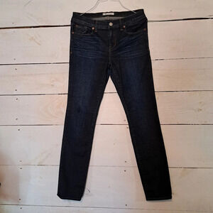 Madewell Since 1937 Size 28 Women's Dark Blue Skinny RN#77388 Denim Jeans